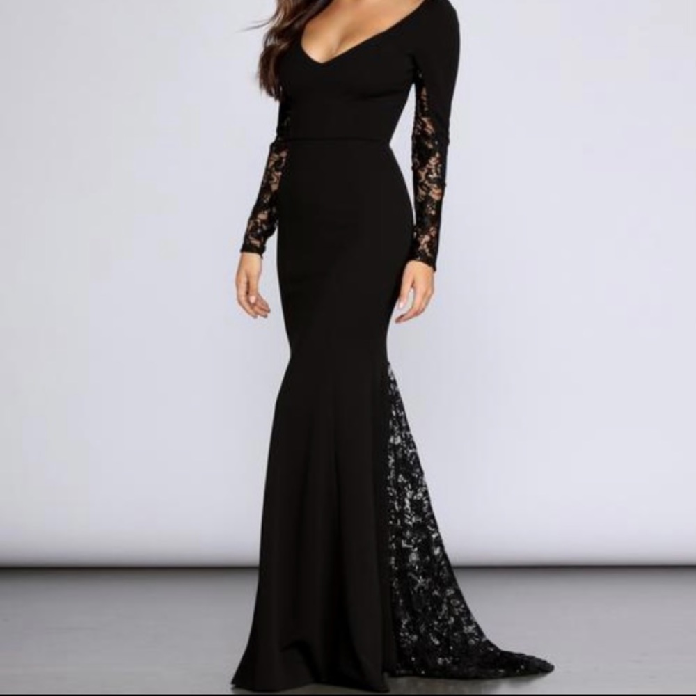 Windsor Gown - XS - Black - Long - New with tags - Never worn